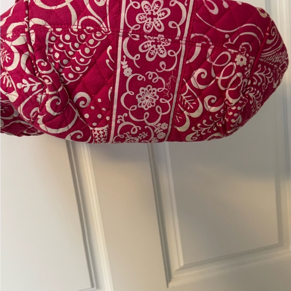 Vera Bradley Pink and Cream Shoulder Bag - Picture 5 of 5